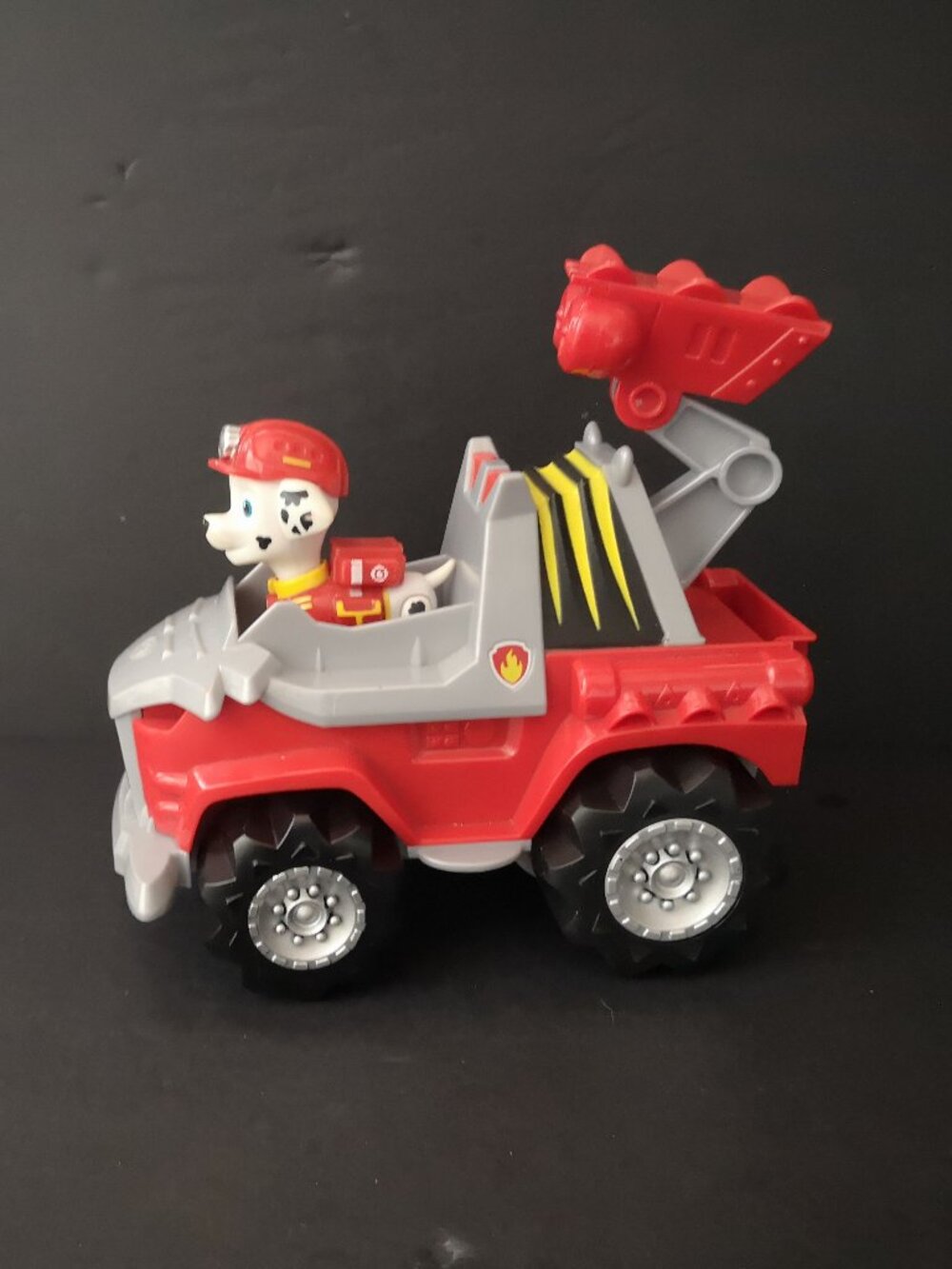 Paw Patrol Dino Rescue Marshall's Deluxe Rev Up Vehicle & Marshall Action Figure